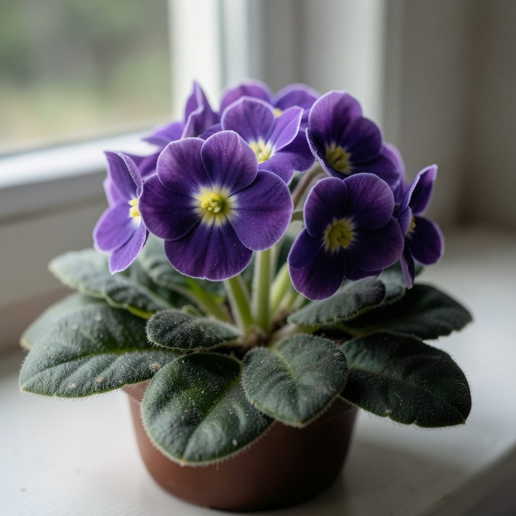 African Violet Saintpaulia