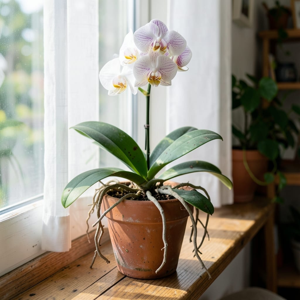 Brown Spots on Orchid Leaves: Sunburn and Fungal Prevention Tips Brown Spots on Orchid Leaves: Sunburn and Fungal Prevention Tips