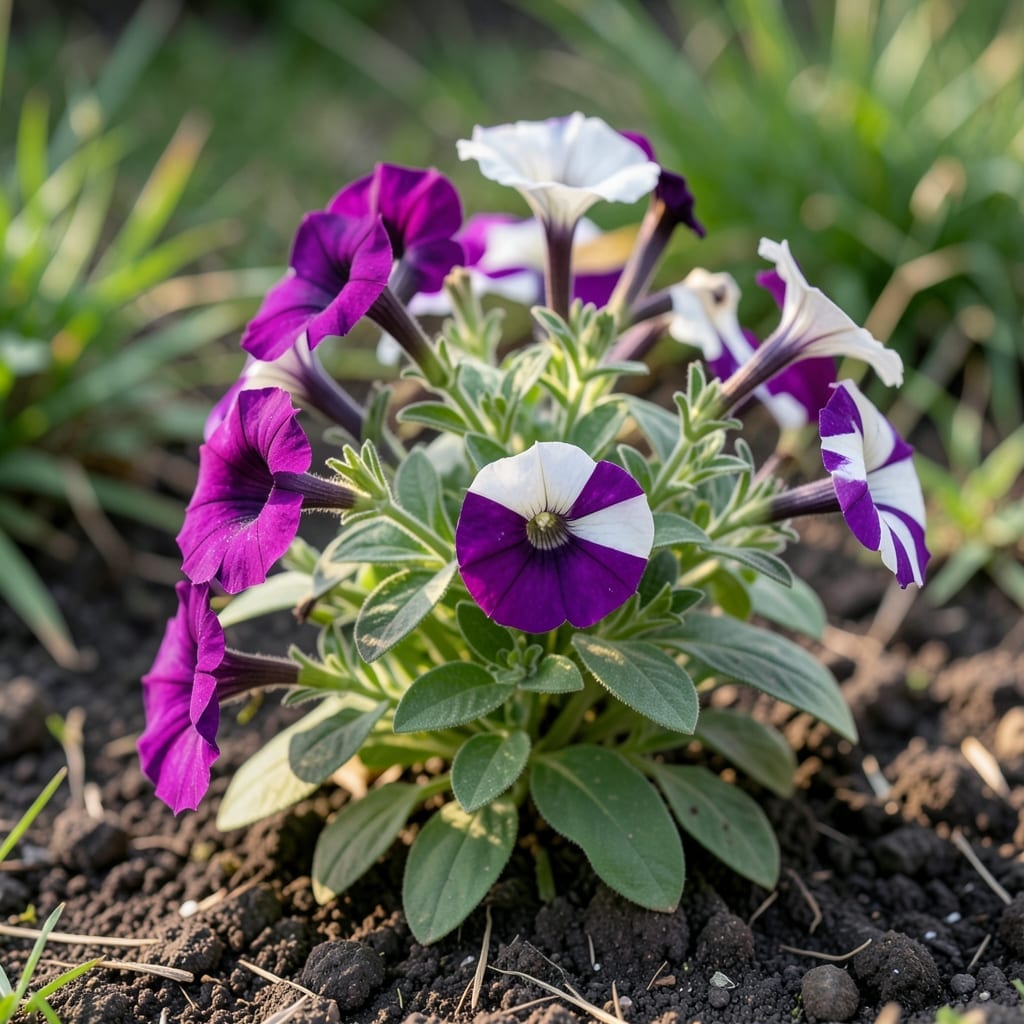 Petunia Leaves Indicator: Visual Cues for Garden Health Petunia Leaves Indicator: Visual Cues for Garden Health