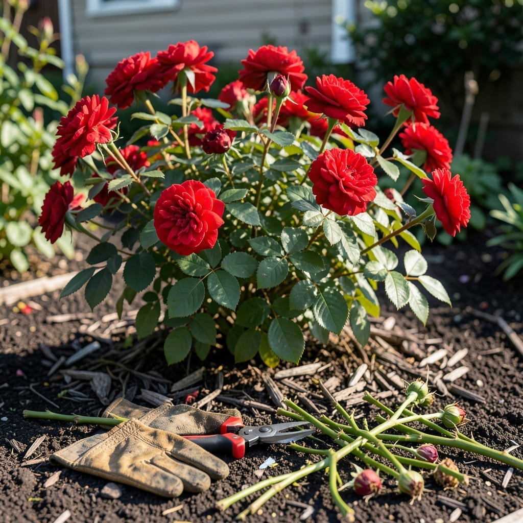 When Do You Trim Back Knockout Roses: Seasonal Pruning Guide for Gardeners