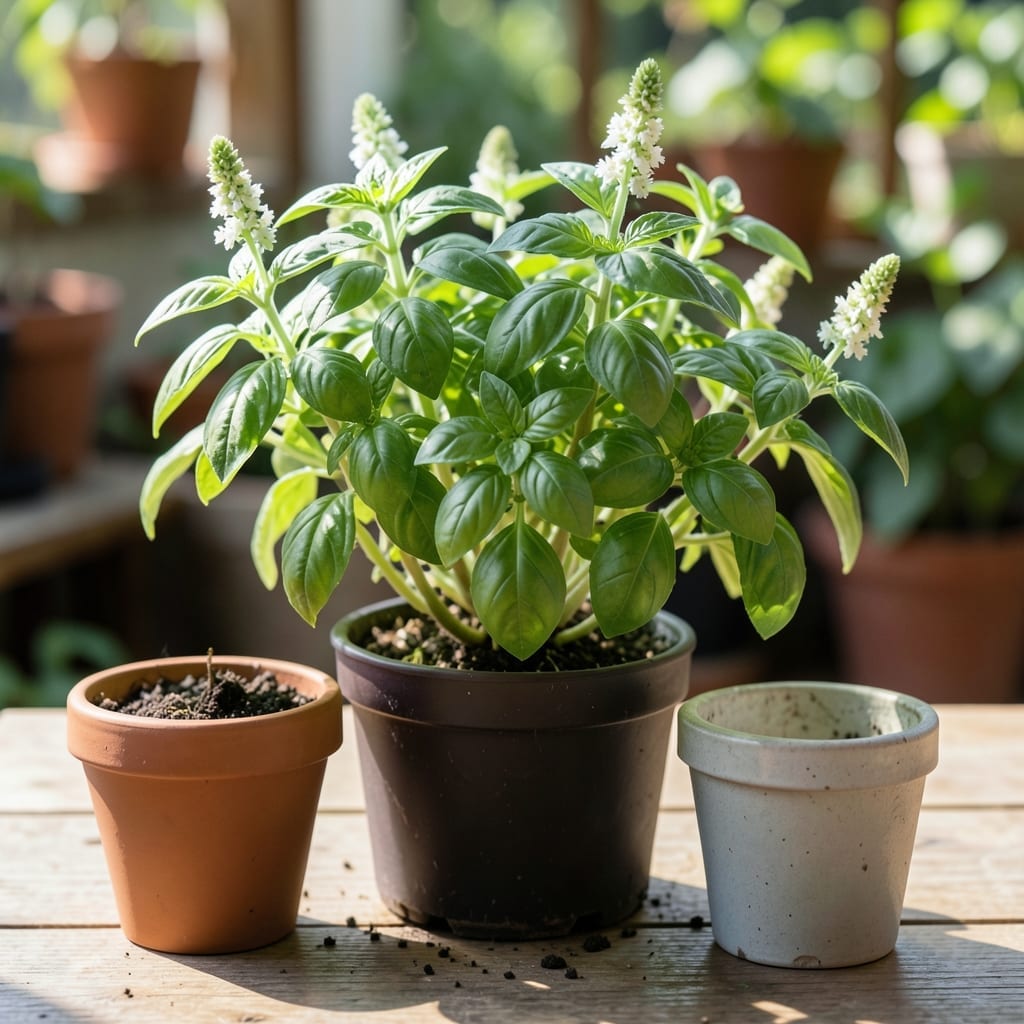 Basil Plant Pot Size: Ideal Dimensions for Healthy Growth