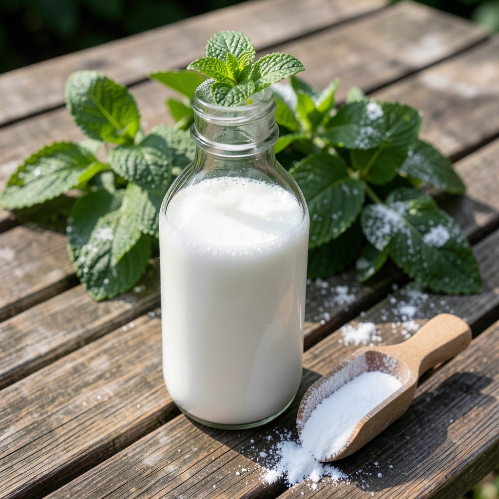 Comprehensive Baking Soda Mix for Powdery Mildew: DIY Spray Solution for Garden Defense visual reference
