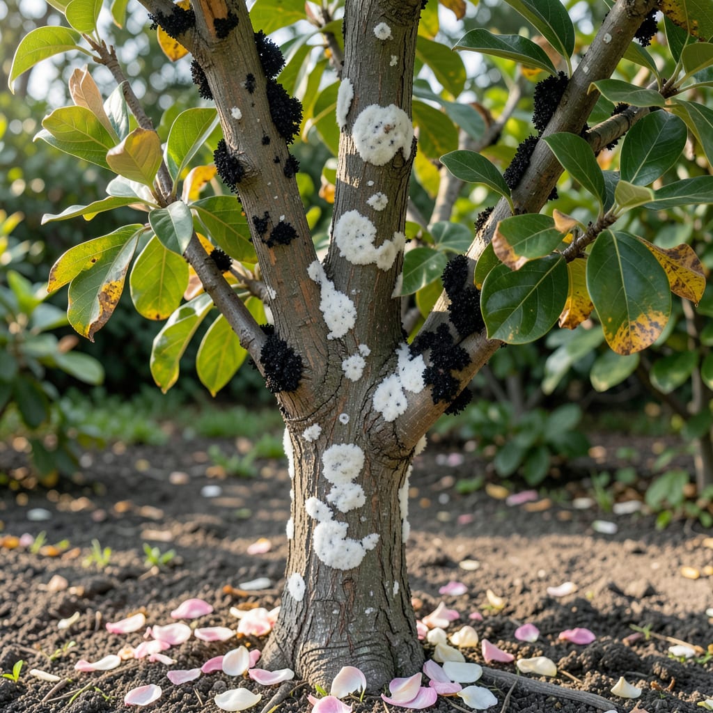 Comprehensive Bark Scale Crepe Myrtle Diseases Pictures: Visual Identification Guide for Gardeners visual reference