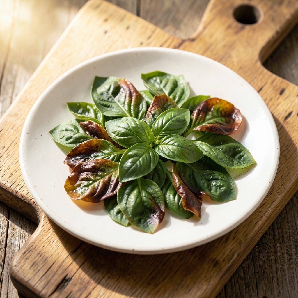 Comprehensive Basil Leaves Turning Brown: Causes and Quick Fixes for Healthy Plants visual reference