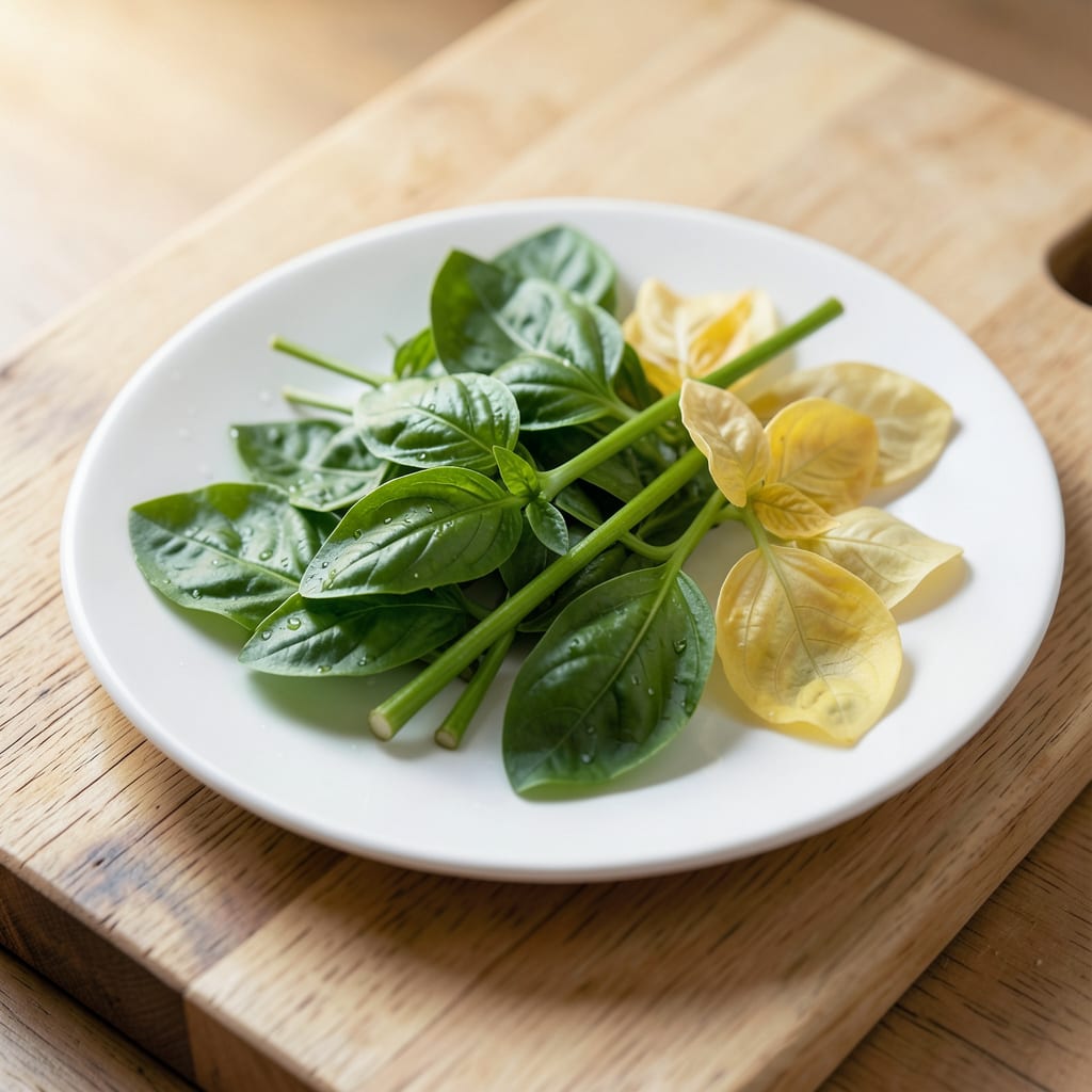 Basil Leaves Turning Yellow: Causes and Immediate Plant Care illustration with key details