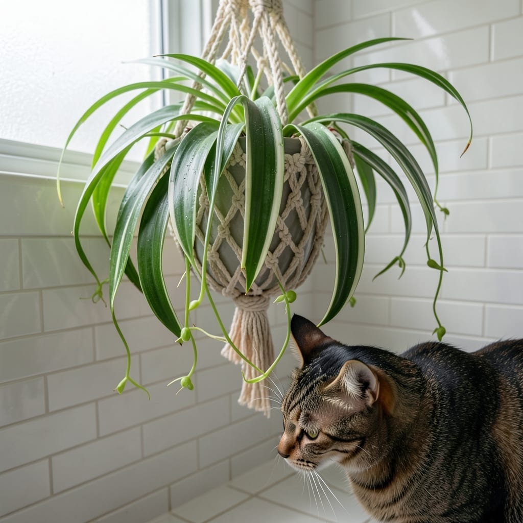 Spider Plant for Pet-Friendly Homes