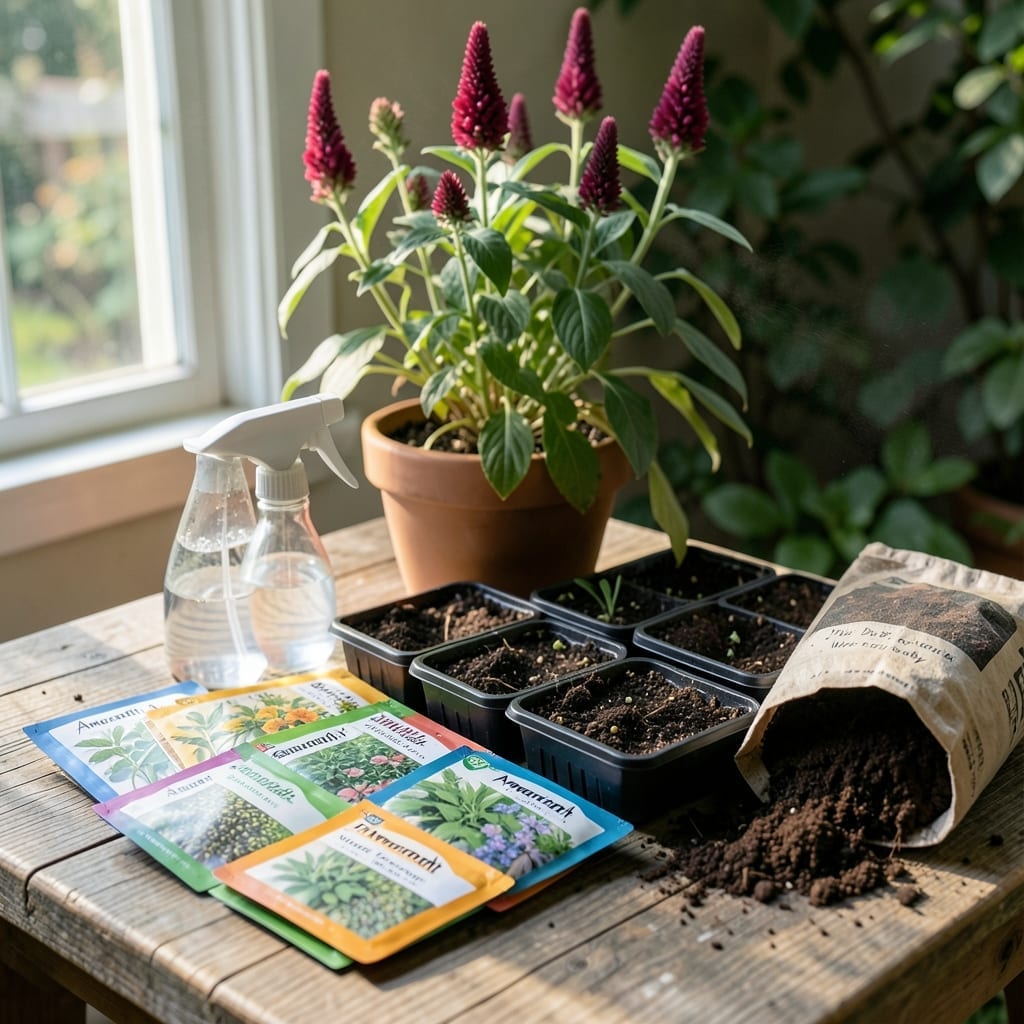 When to Start Amaranth Seeds Indoors: Perfect Timing for Strong Seedlings