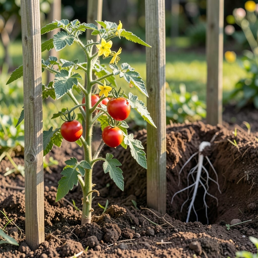 How Deep Does Tomato Plant Roots Grow: Understanding Depth for Better Growth