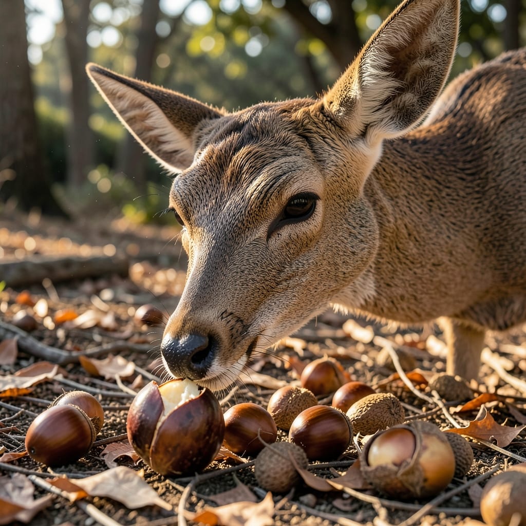 California Buckeye and Deer Behavior