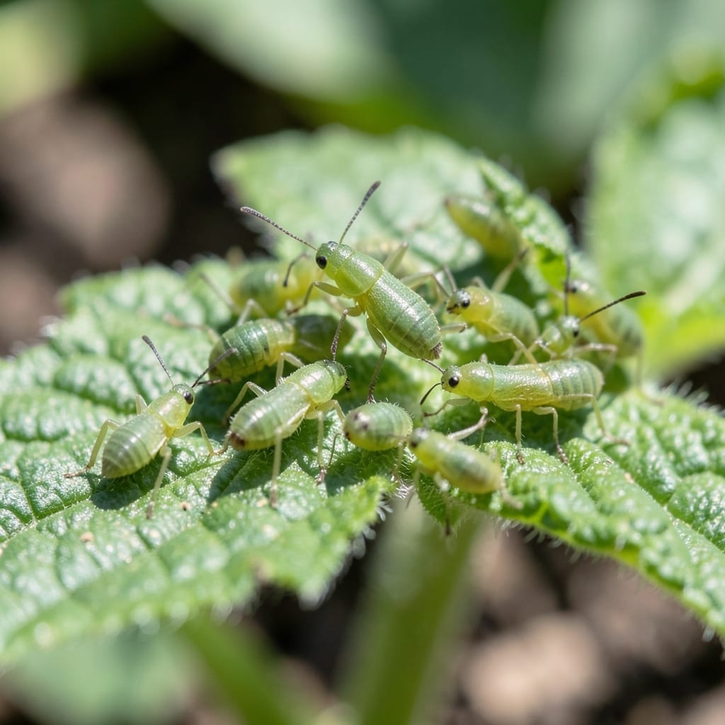 Aphids on Vegetable Plants: Neem Oil Spray for Immediate Control