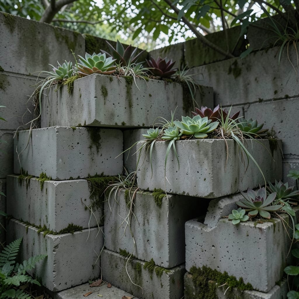 Stackable Concrete Blocks