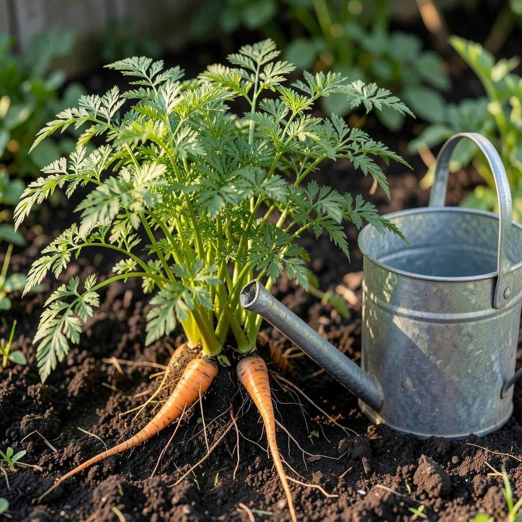 How to Water Carrot Seedlings: Frequency for Healthy Growth