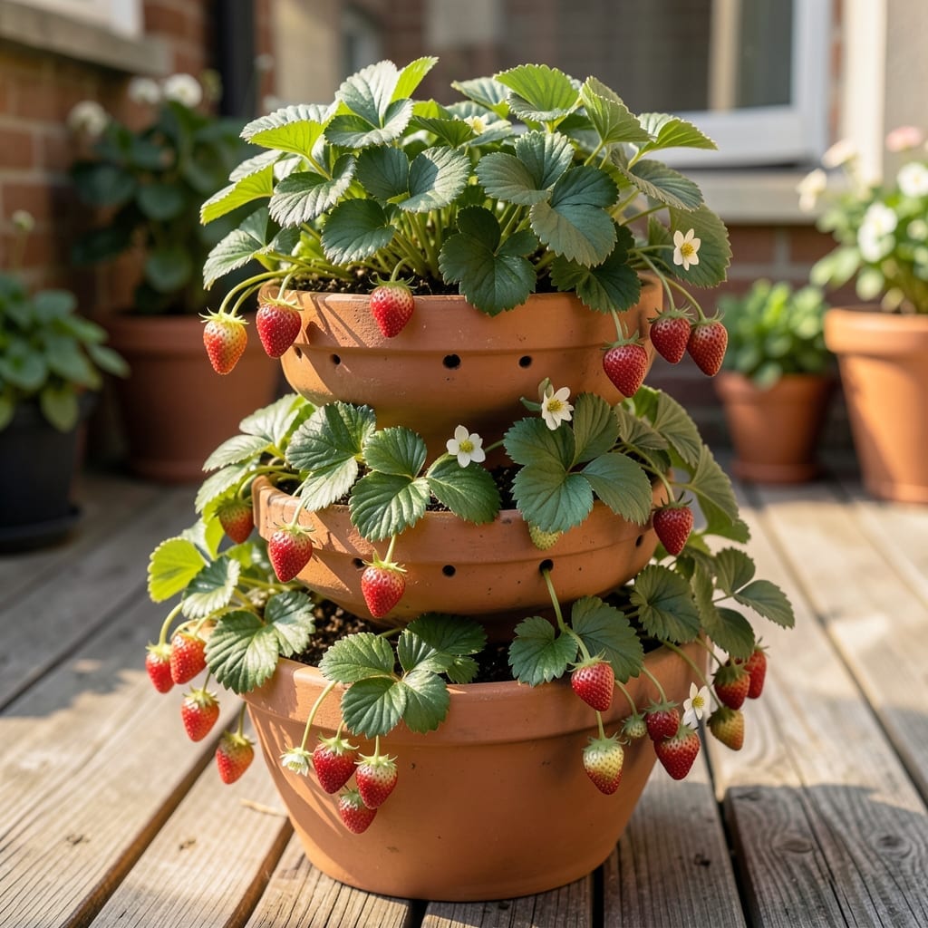 Strawberry Tower Planter