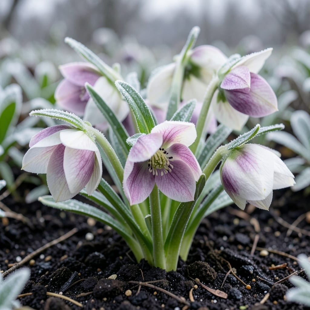 Hellebore Flowers