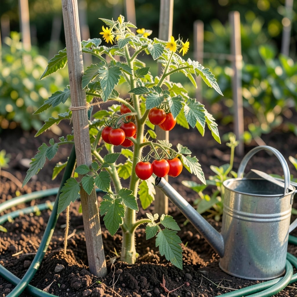 How Much Water Do Tomato Plants Require: Weekly Scheduling for Juicy Fruit