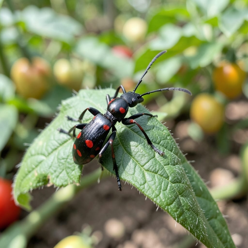 Black Bugs With Red Spots: Visual ID and Safe Garden Removal Black Bugs With Red Spots: Visual ID and Safe Garden Removal