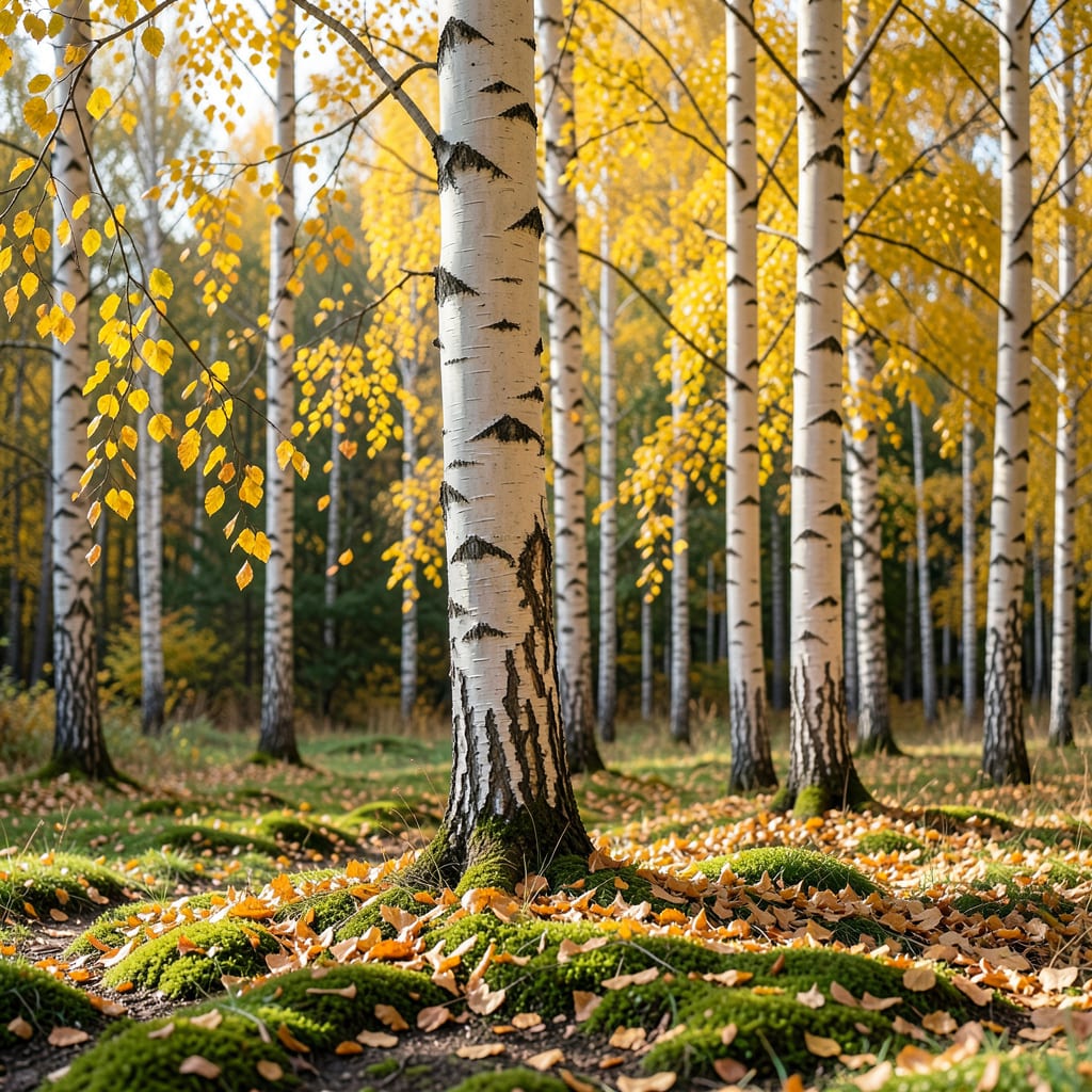 Birch Trees Yellow Leaves: Causes and Natural Recovery Solutions illustration with key details
