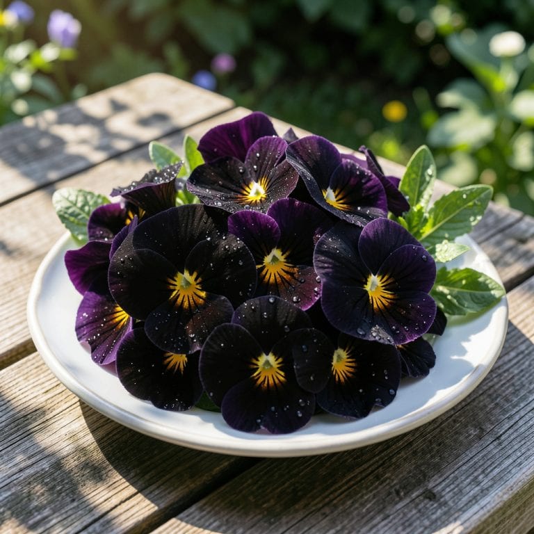 Black And Gold Pansy: Vibrant Bicolor Blooms for Garden Elegance Black And Gold Pansy: Vibrant Bicolor Blooms for Garden Elegance