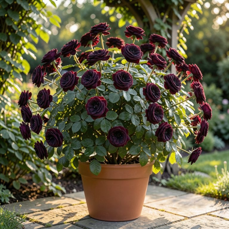 Black Beauty Rose Bush: Deep Velvet Blooms for Dramatic Gardens