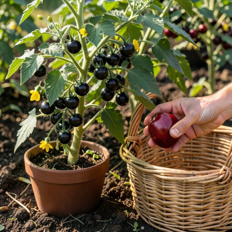 Black Cherry Tomato When to Pick: Visual Cues for Gardeners