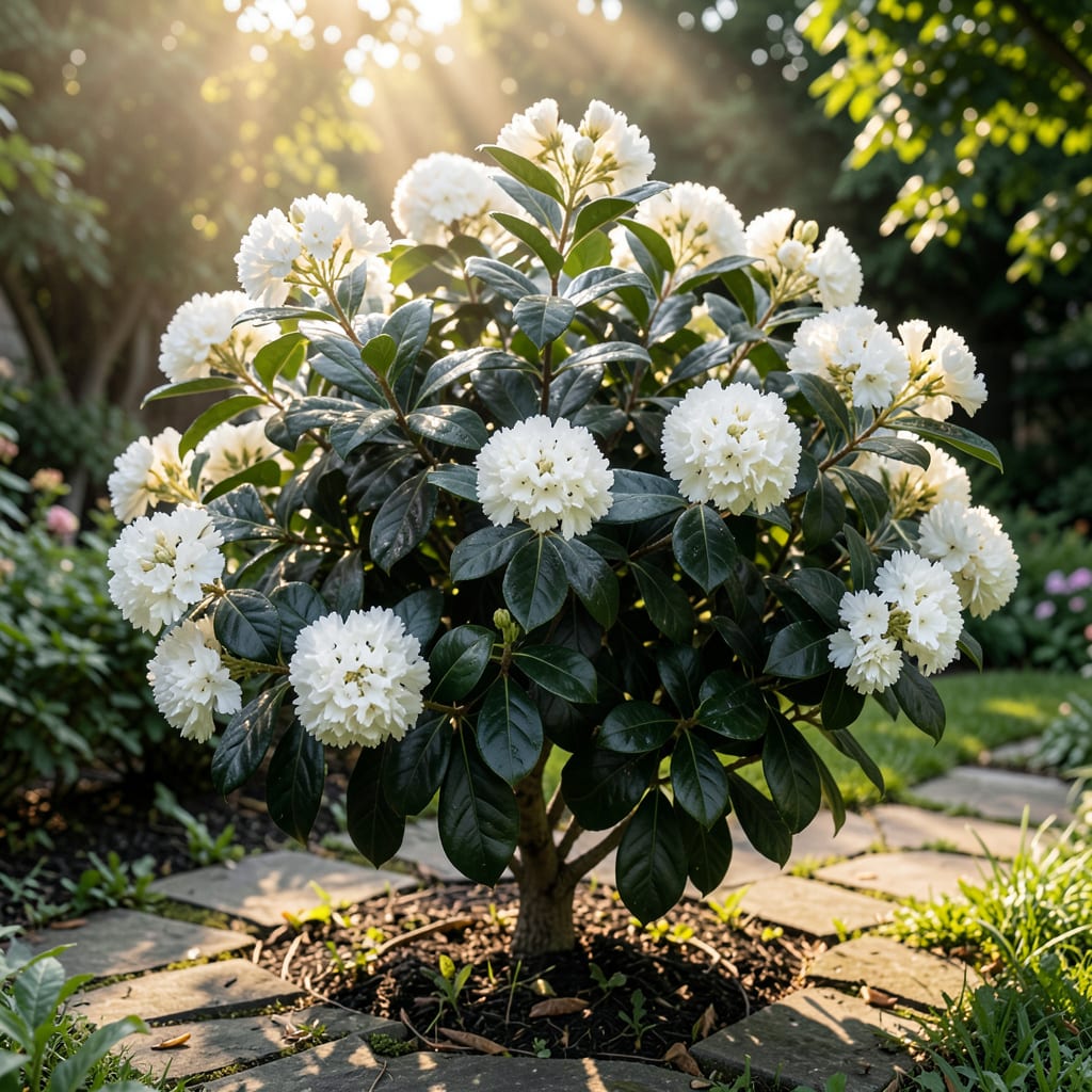 Visual representation of Black Diamond Crape Myrtle White: Stunning Summer Blooms With Winter Interest