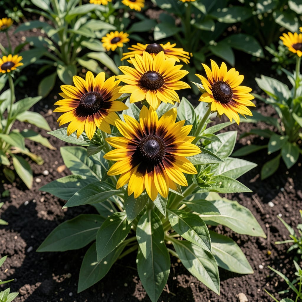 Complete Black Eyed Susan Growth: Thriving Blooms in Full Sun overview image