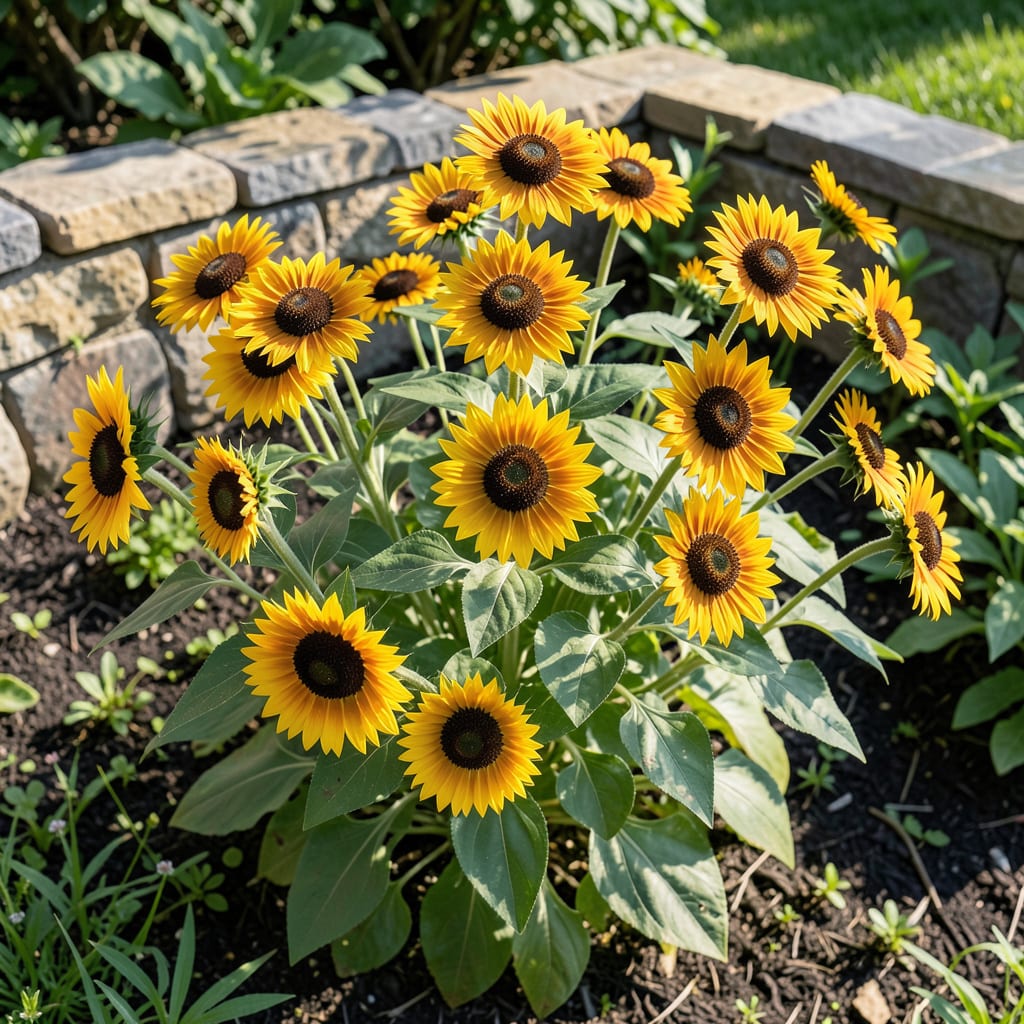 Complete Black Eyed Susan Shrub: Golden Blooms for Year Round Garden Beauty overview image