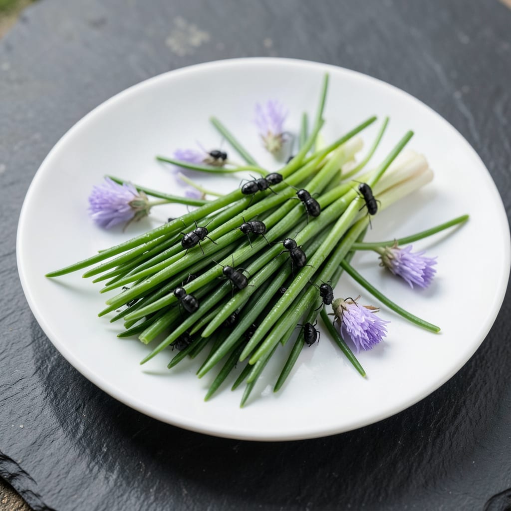 Complete Black Insects on Chives: Identification and Organic Removal Tips overview image