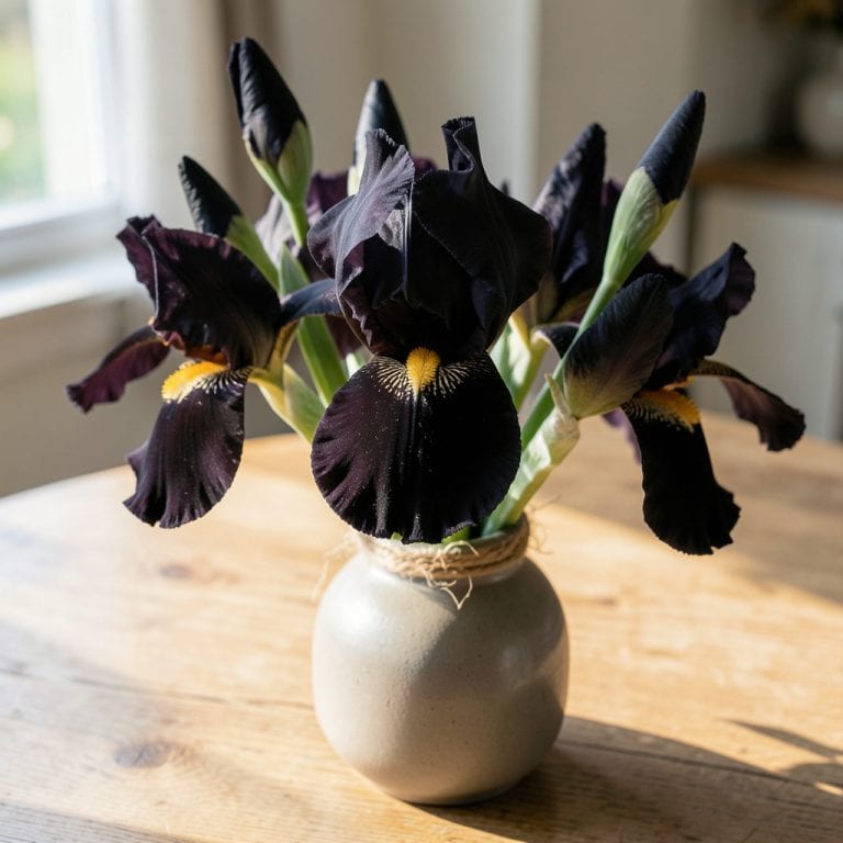 Black Is Black Bearded Iris: Dramatic Contrast for Bold Garden Statements Black Is Black Bearded Iris: Dramatic Contrast for Bold Garden Statements