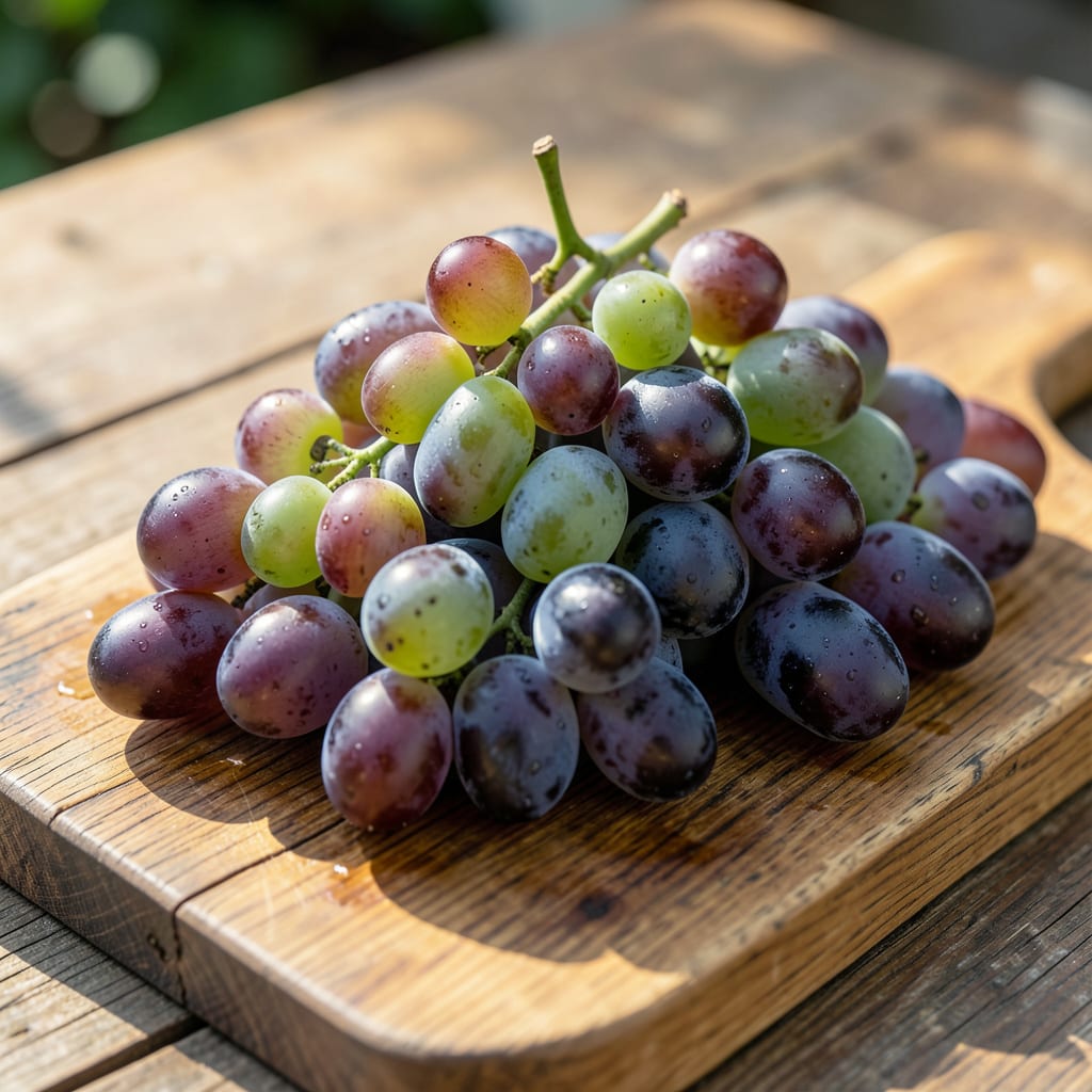 Black Spot on Grapes: Fungal Signs and Organic Revival Steps example with annotations