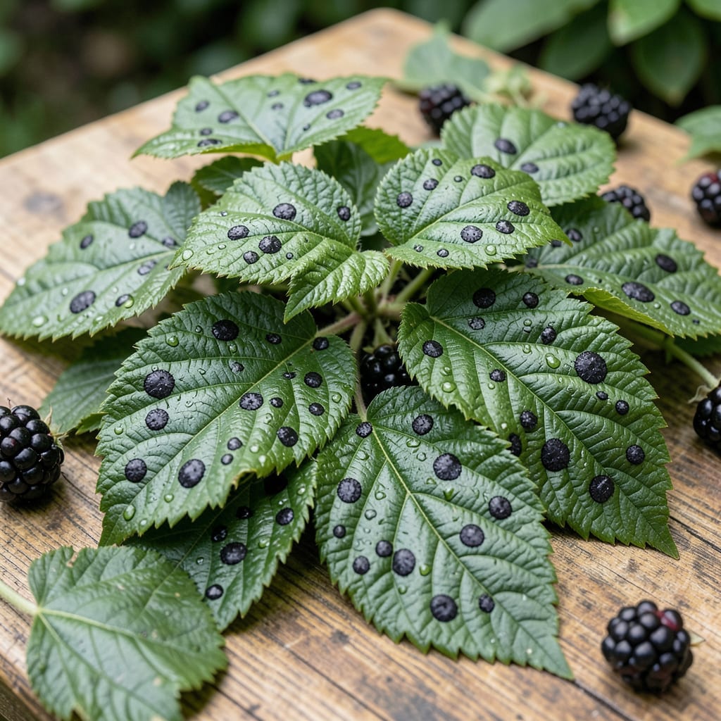 Complete Black Spots On Blackberry Leaves: Early Detection And Organic Solutions overview image