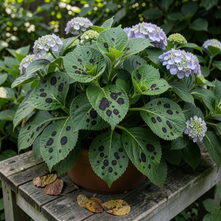 Black Spots on Hydrangea Plants: Fungal Infections and Organic Remedies Black Spots on Hydrangea Plants: Fungal Infections and Organic Remedies