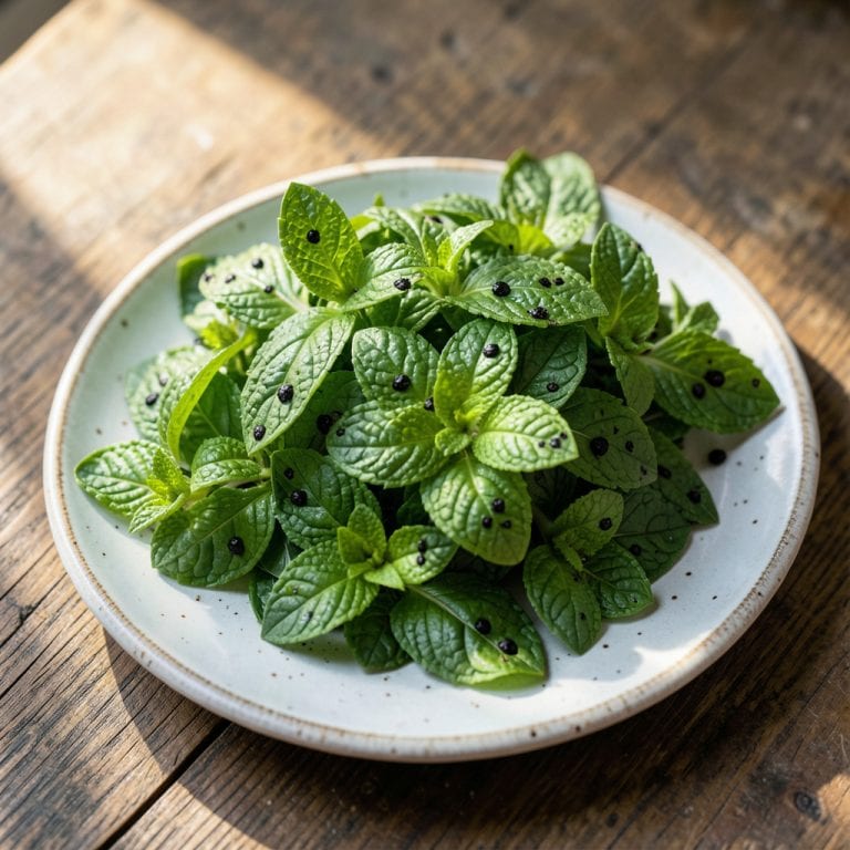 Black Spots on Mint: Early Warning Signs and Organic Rescue Steps Black Spots on Mint: Early Warning Signs and Organic Rescue Steps