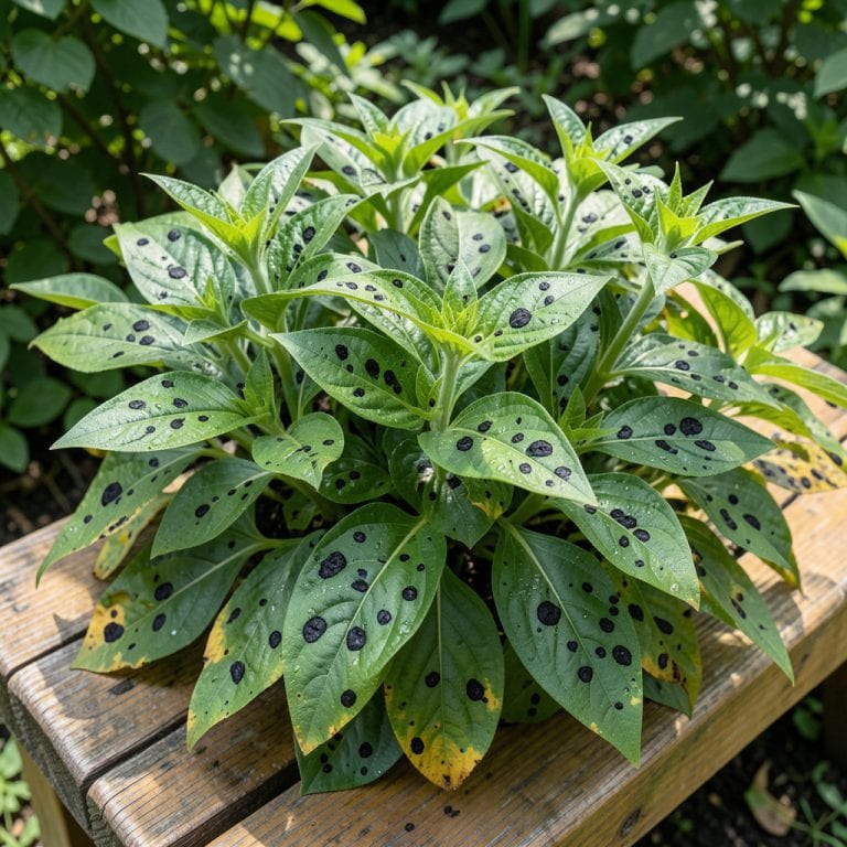 Black Spots on Zinnia Leaves: Fungal Disease or Pest Damage Identification