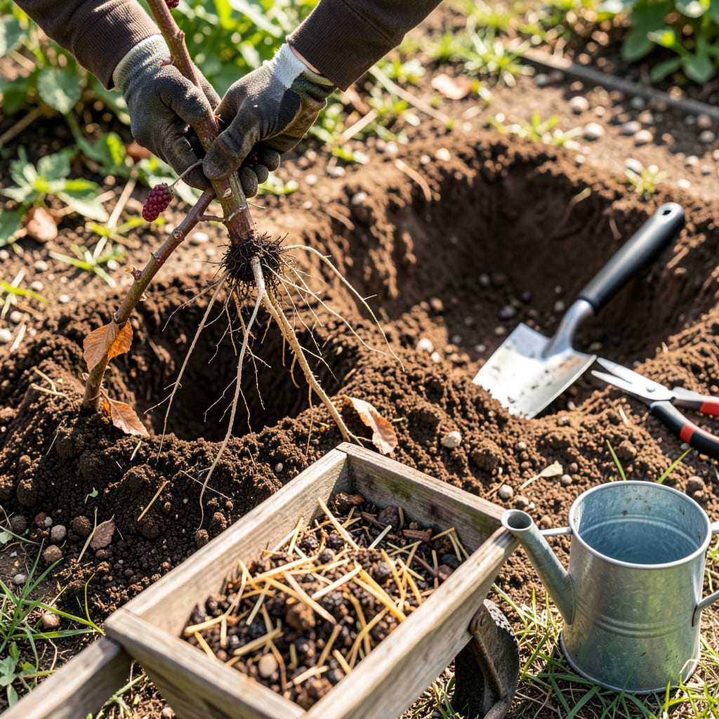 Comprehensive Blackberry Transplanting Guide: Foolproof Steps for Thriving Canes visual reference