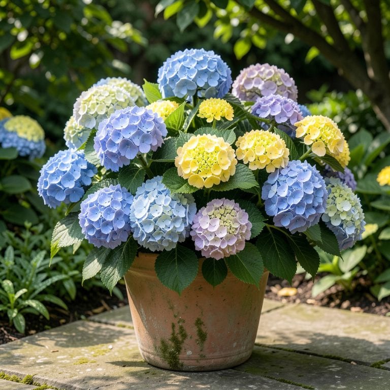 Blue and Yellow Hydrangea: Soil pH Secrets for Color Control