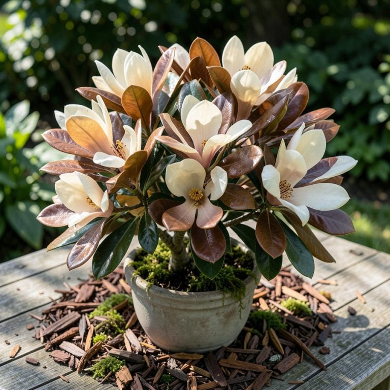Bracken’s Brown Beauty Southern Magnolia: Striking Evergreen for Year-Round Elegance