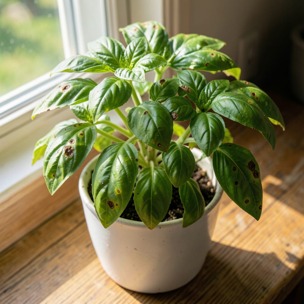 Comprehensive Brown Spots On Basil Leaves Safe To Eat: Identification And Safety Guide visual reference