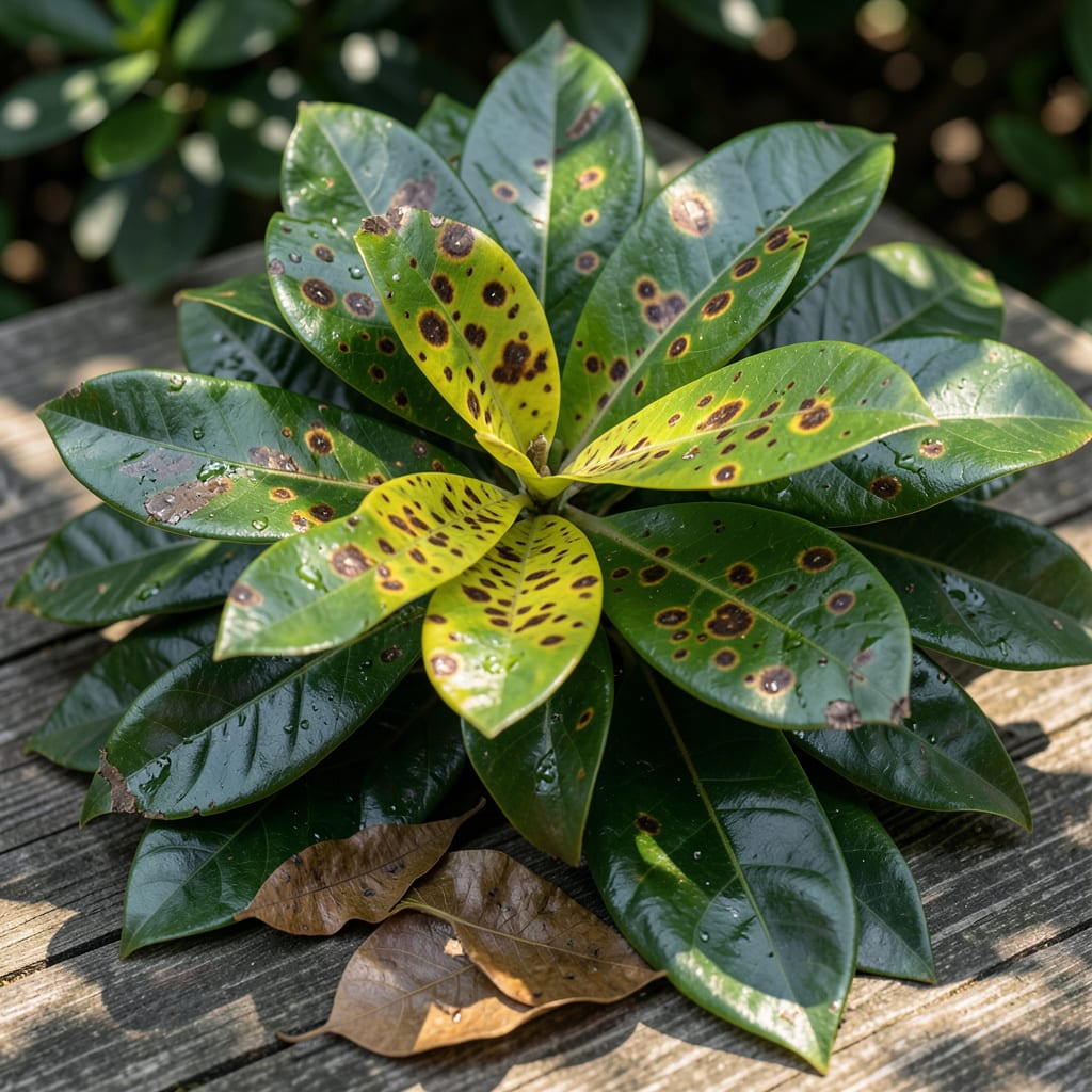 Complete Brown Spots On Gardenia Leaves: Nutrient Imbalance and Fungal Fixes overview image