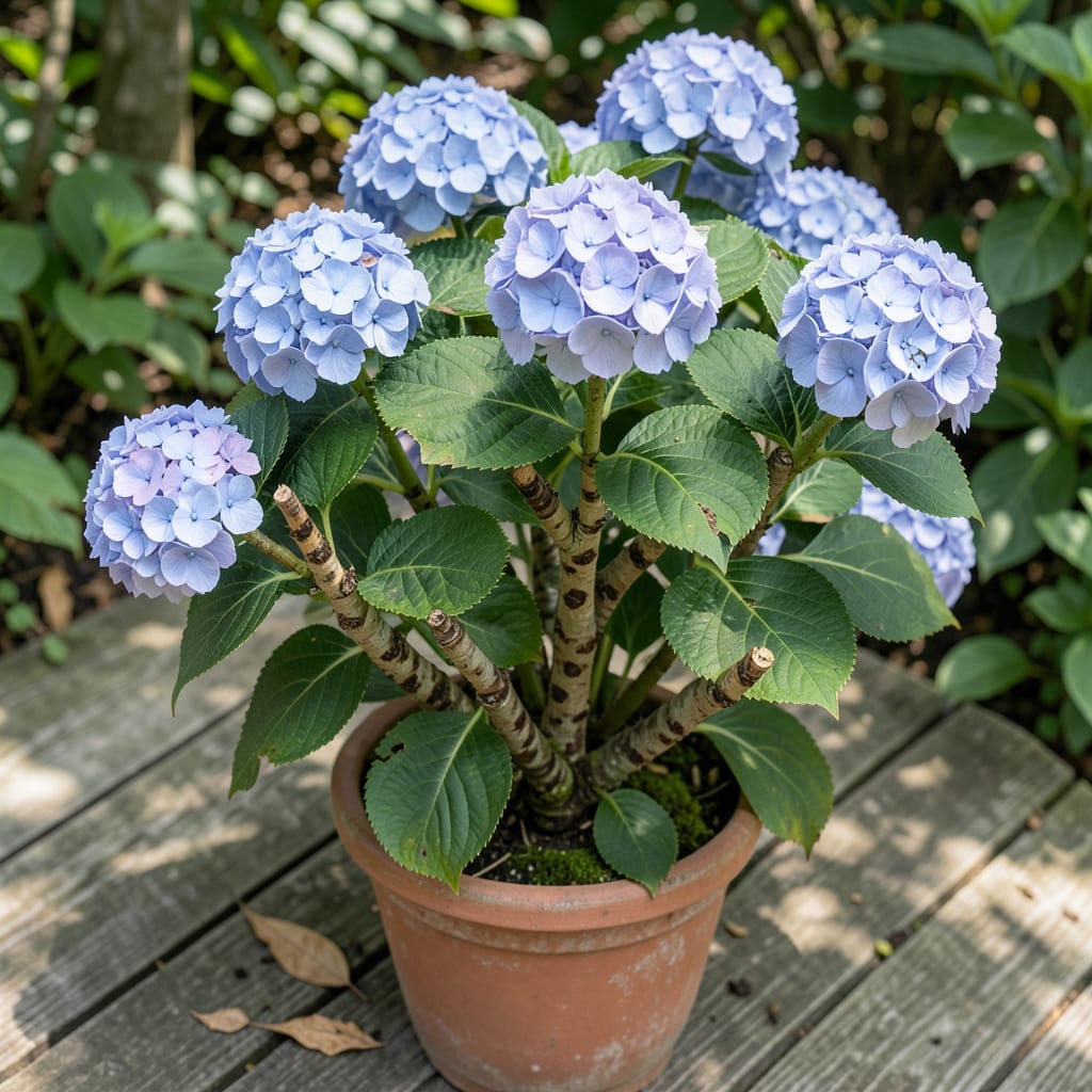 Brown Spots on Hydrangea Stems: Fungal Threat and Plant Revival Steps detailed visual guide