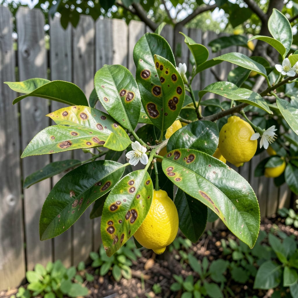 Brown Spots On Lemon Tree Leaves: Pest Damage and Natural Solutions detailed visual guide