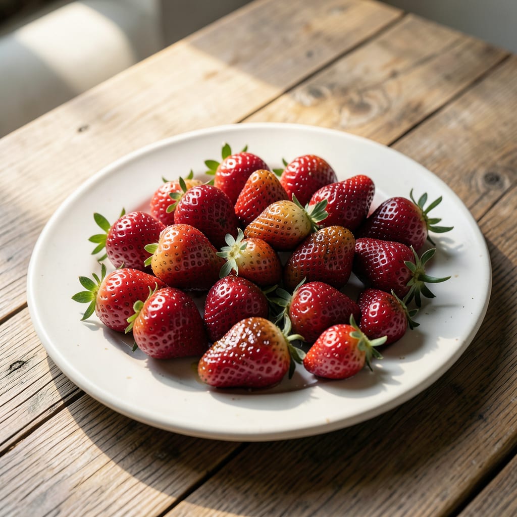 Brown Spots on Strawberries: Early Detection and Organic Fixes illustration with key details