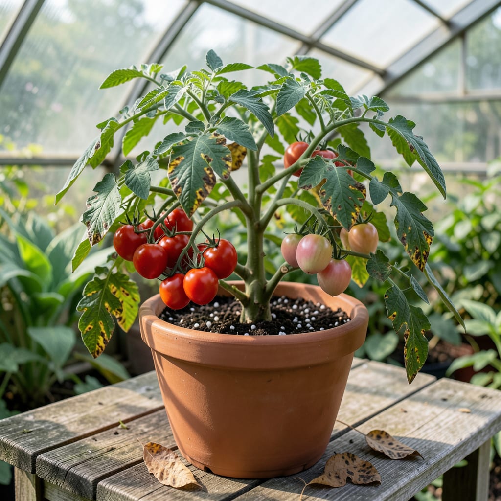 Complete Brown Spots on Tomato Plant Leaves: Early Signs and Quick Fixes overview image