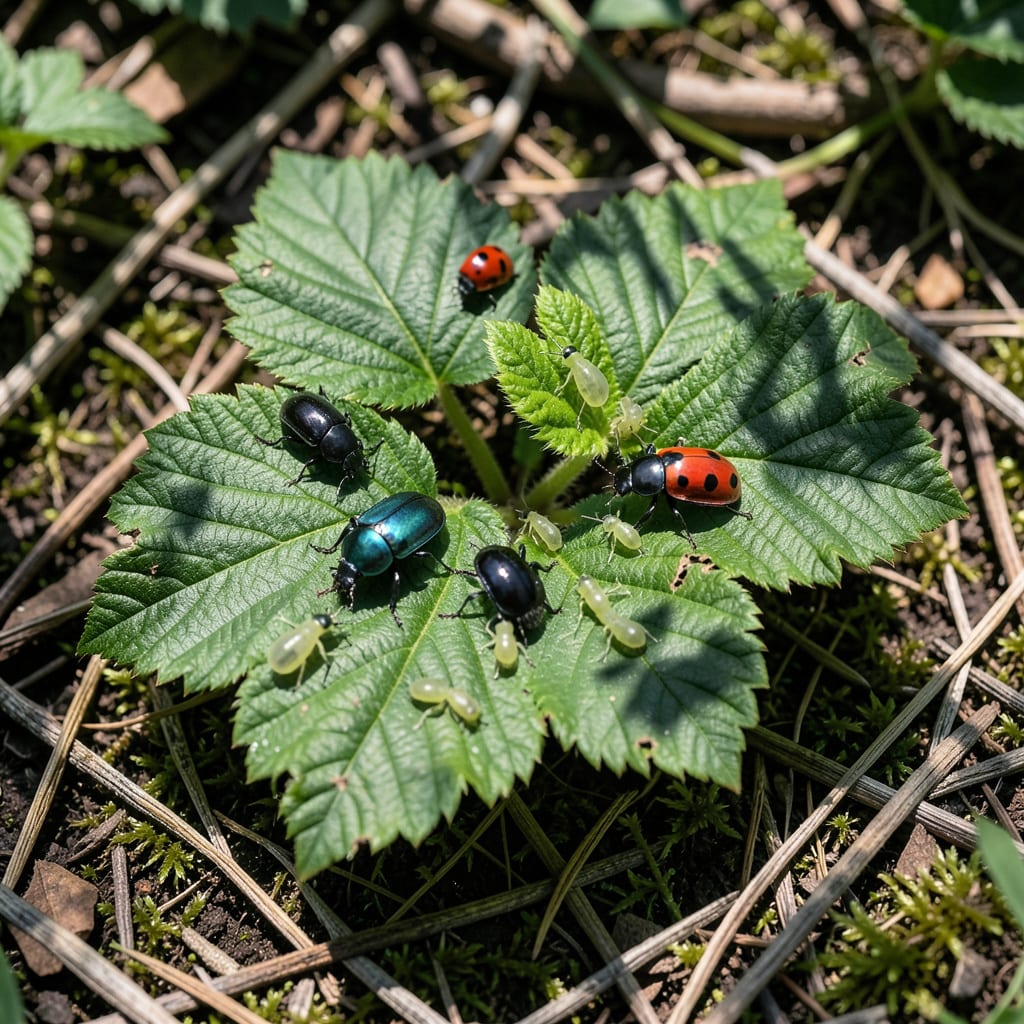 Bugs Eating Raspberry Leaves: Identification and Organic Treatment Solutions detailed visual guide