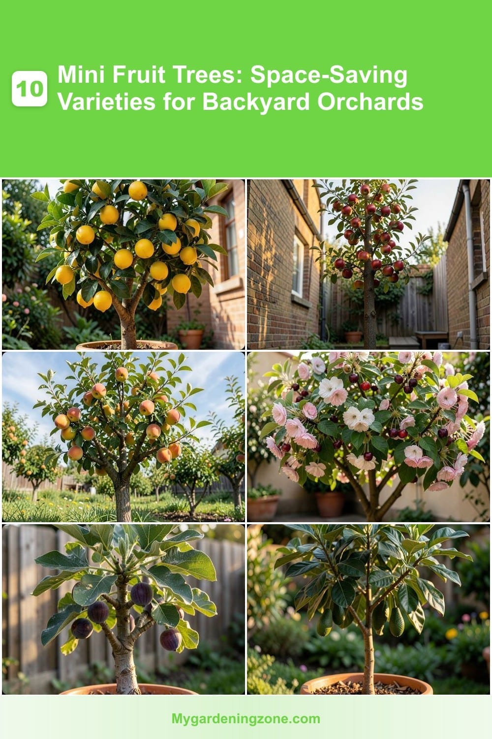 10 Mini Fruit Trees: Space-Saving Varieties for Backyard Orchards
