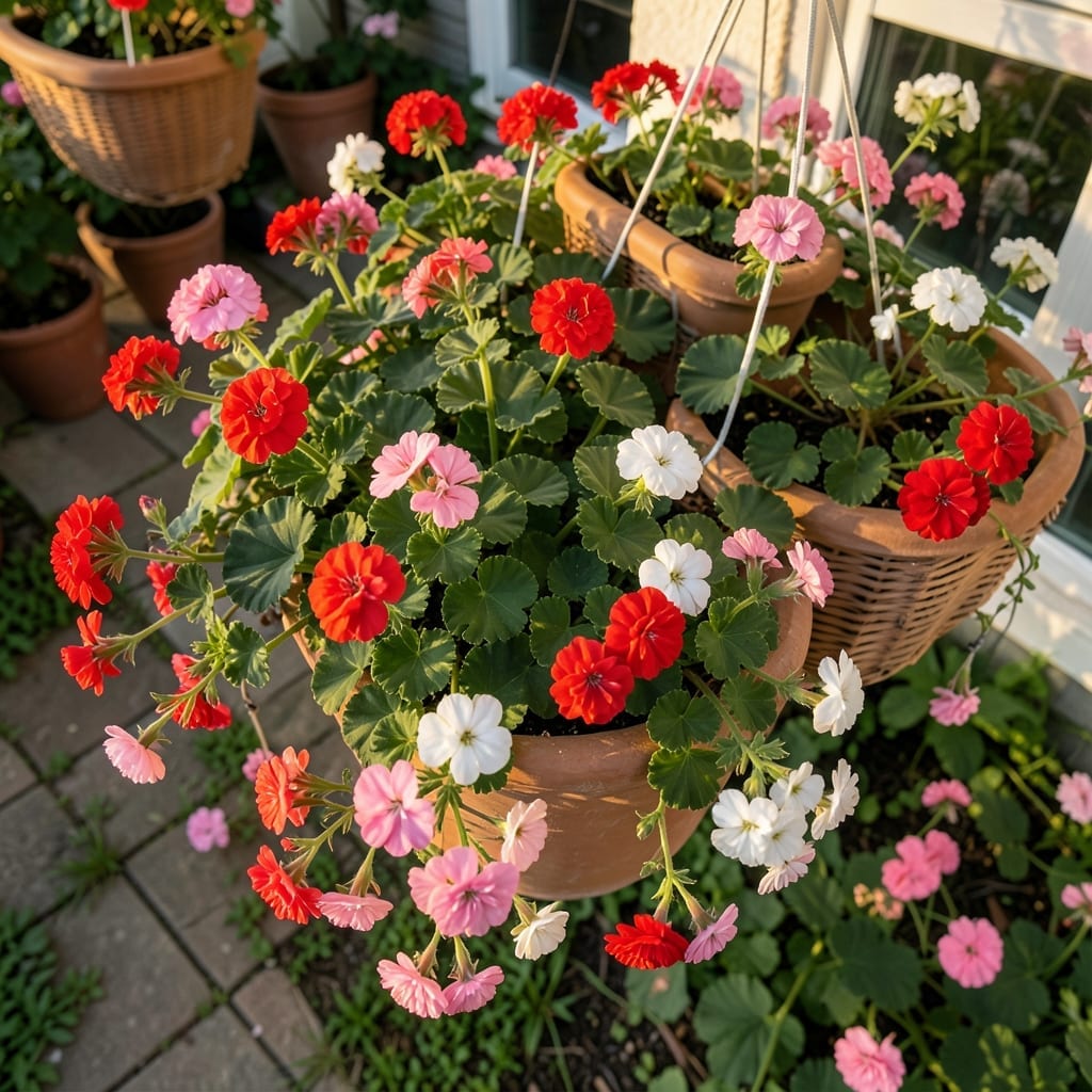 Fragrant Geraniums for Containers