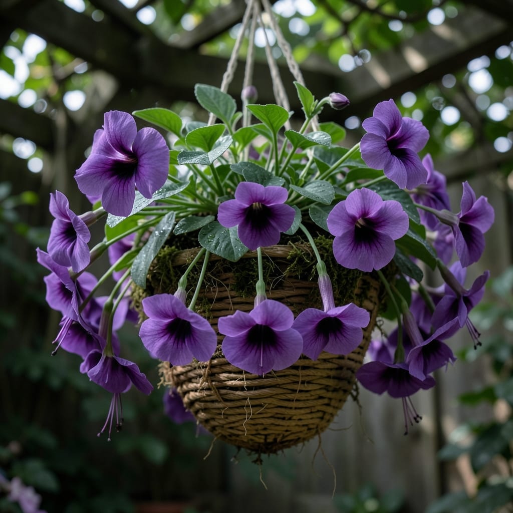 Fuchsia Dark Eyes Purple