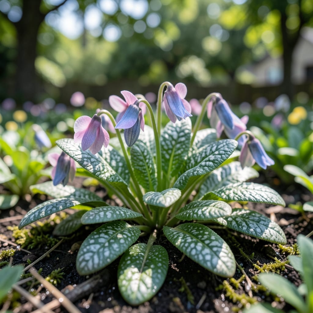Lungwort with Spotted Leaves