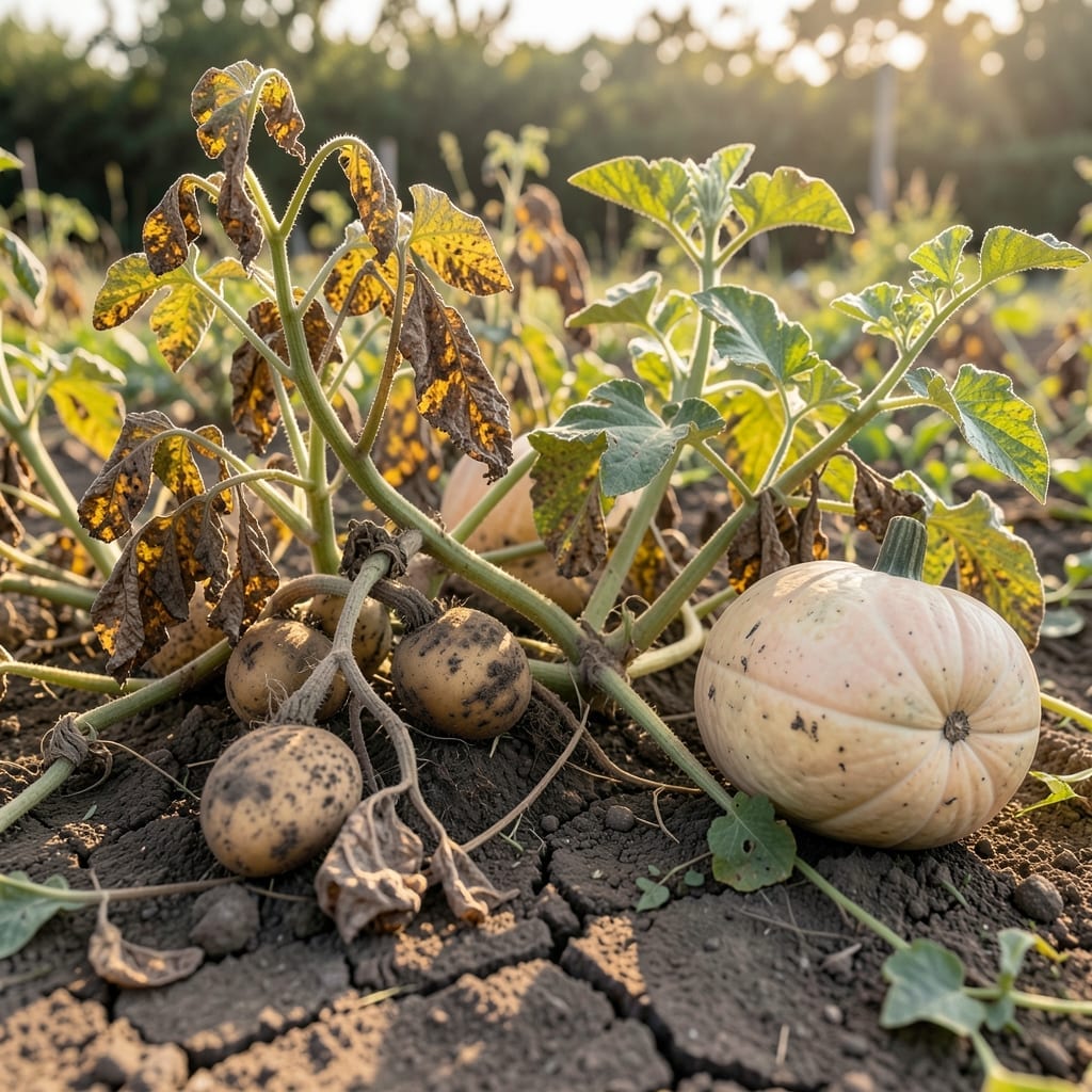 Potatoes and Pumpkins Together