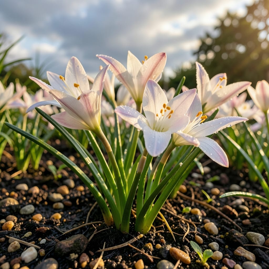 Rain Lily for Surprise Blooms
